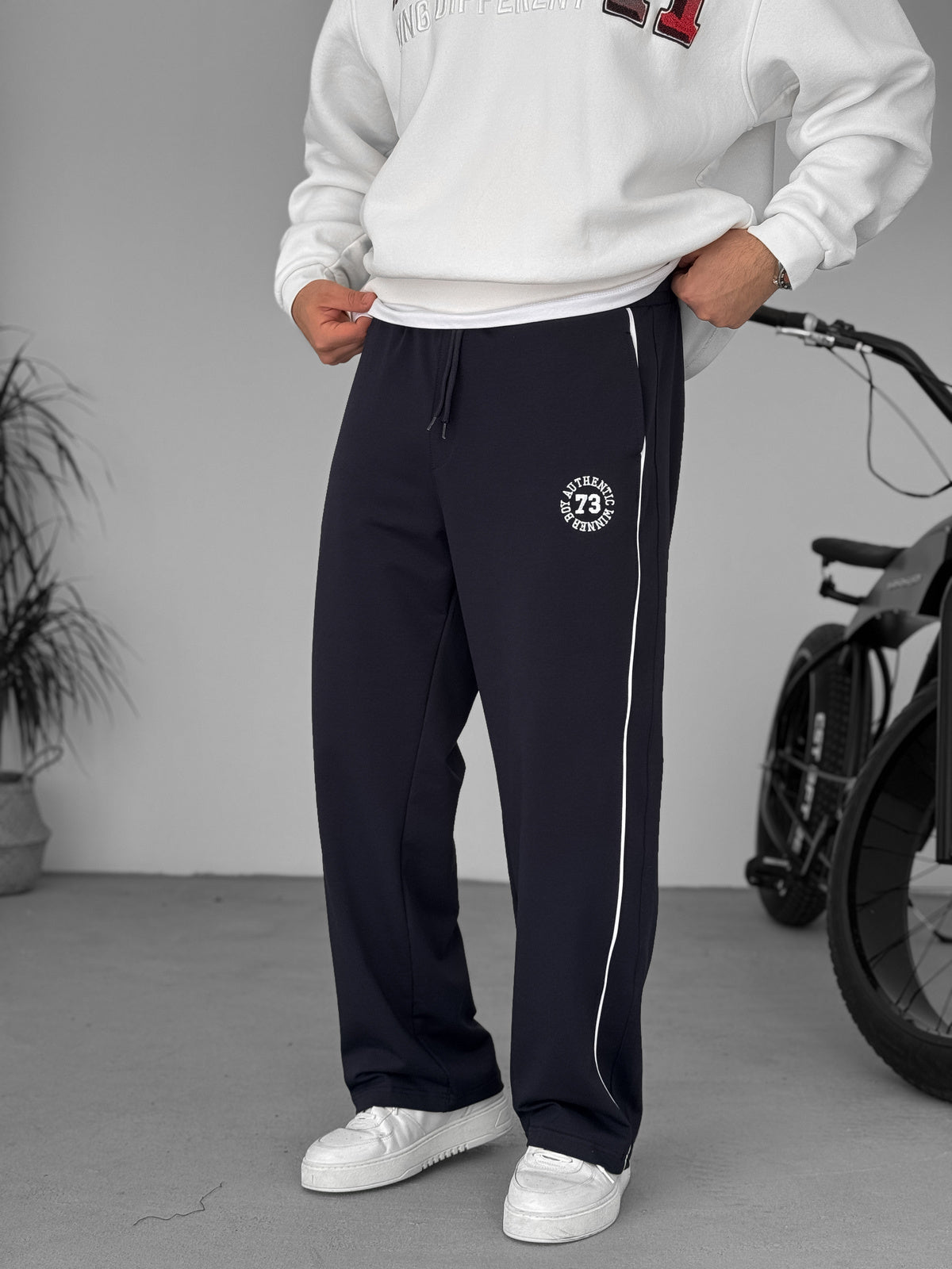 RELAX FIT WINTER COTTON FLEES TROUSER